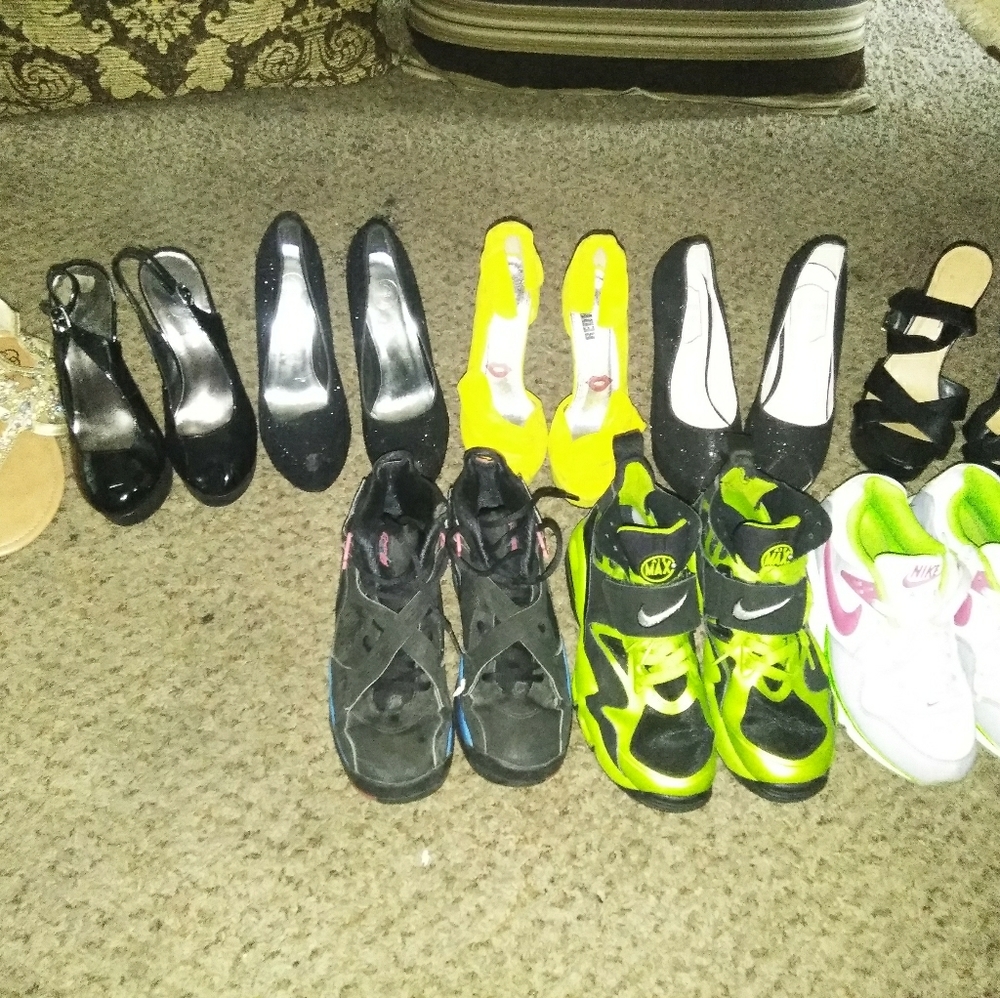 Women shoes and heels.
